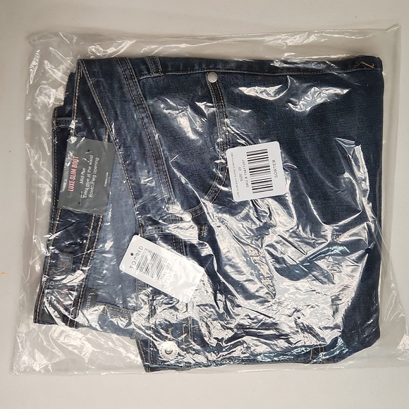 ❤️NWT VINTAGE TORRID JEANS - LUXE BOOT CUT - SUPER STRETCH DENIM - MID-RISE - Picture 6 of 15